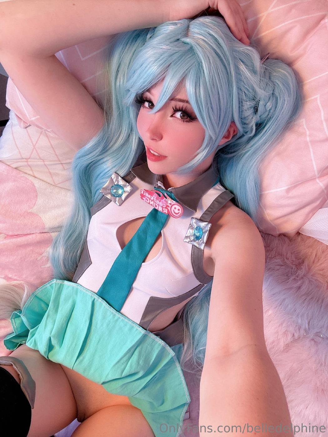 belle delphine nude miku cosplay onlyfans set leaked