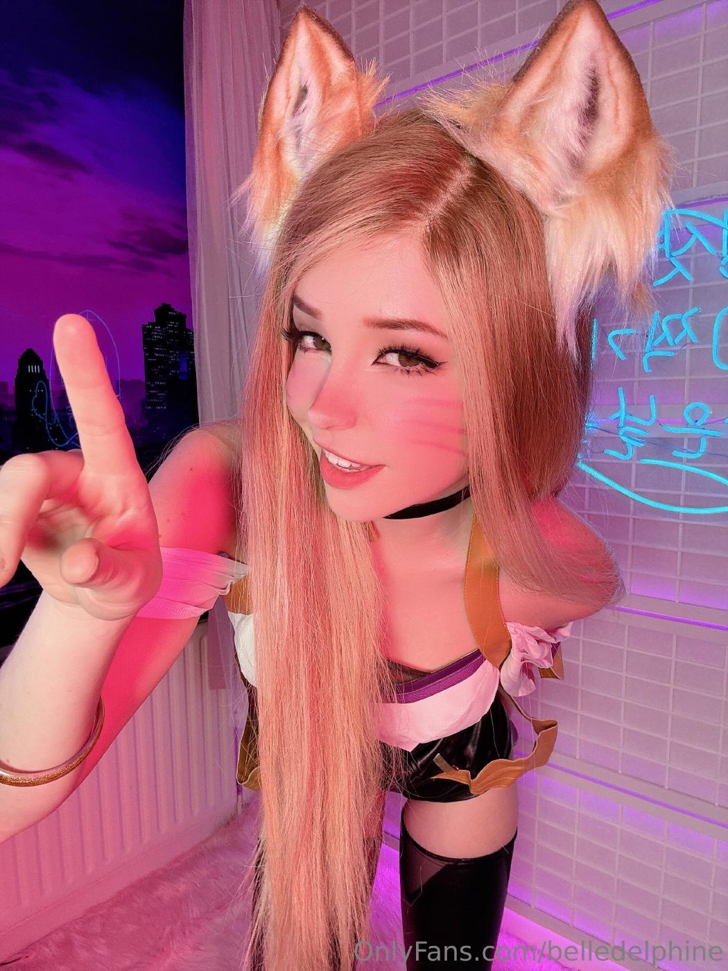 belle delphine sexy ahri cosplay onlyfans set leaked vqtabe