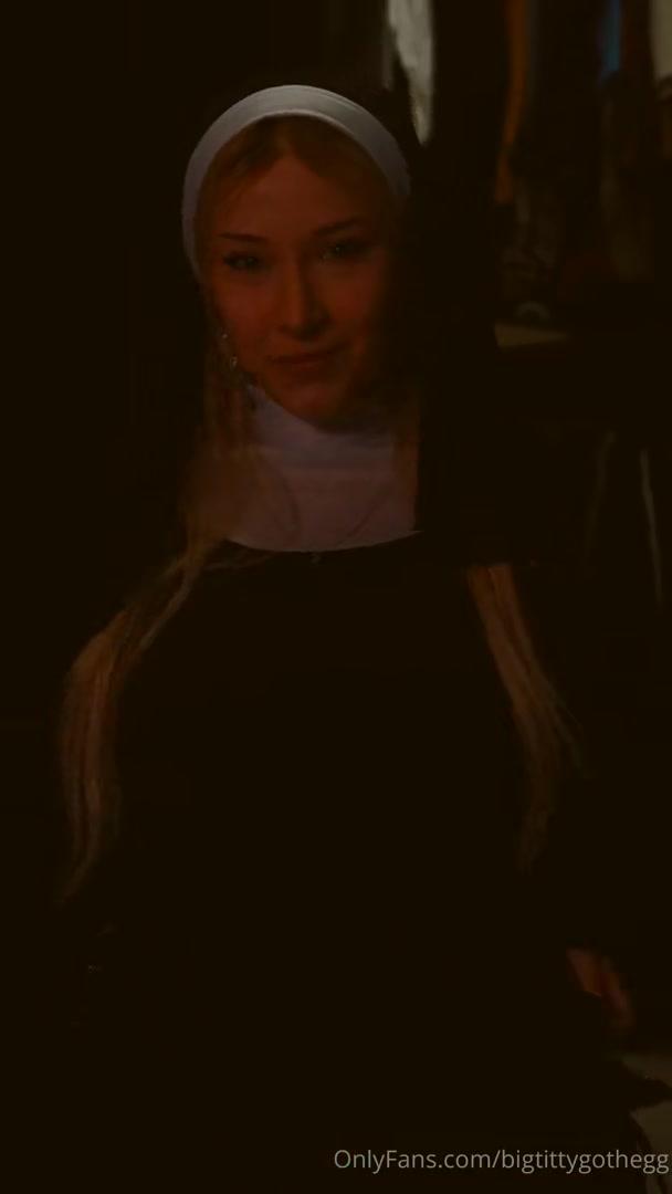 bigtittygothegg blowjob nun role play onlyfans video leaked nngmdb