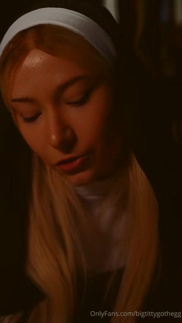 bigtittygothegg blowjob nun role play onlyfans video leaked qeiczh