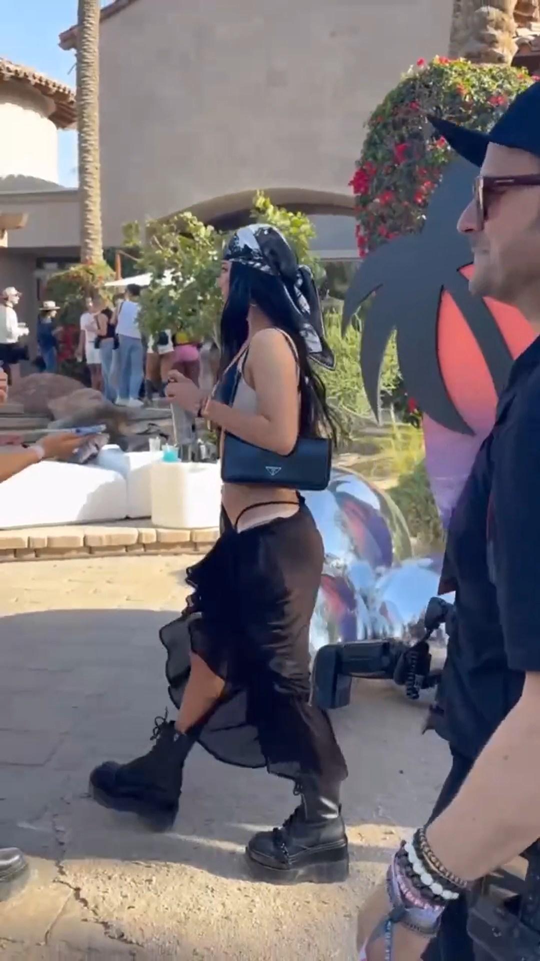 charli damelio see through coachella video leaked igmerv