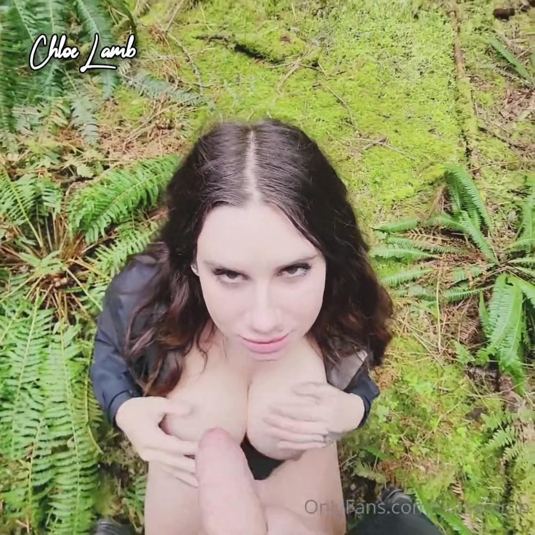 chloe lamb nude outdoor blowjob onlyfans video leaked