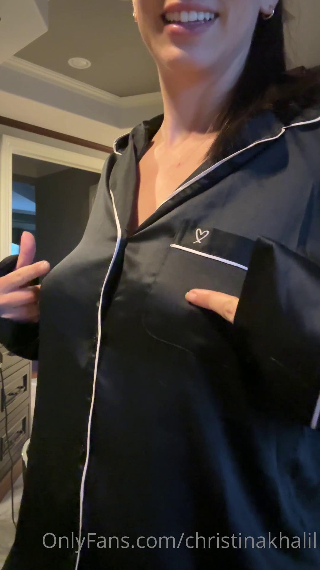 christina khalil getting ready for bed onlyfans video leaked ctrwbz