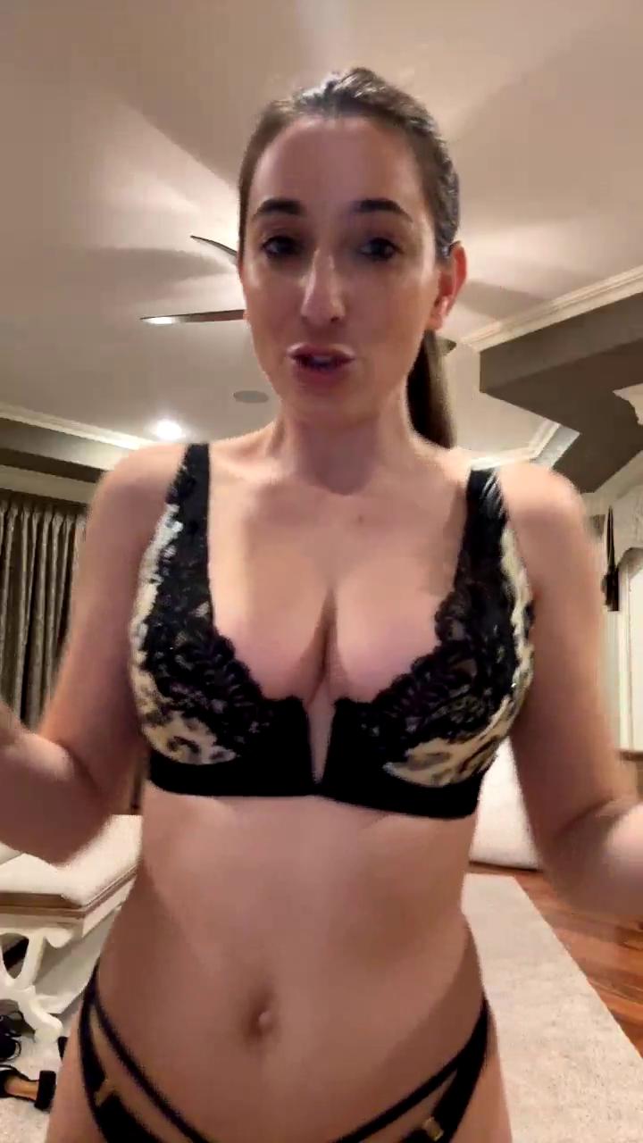christina khalil sexy dresses try on onlyfans livestream leaked scjnka