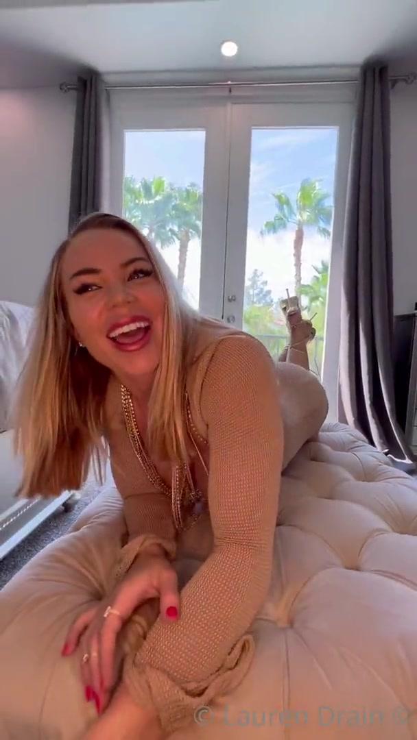 lauren drain see through dress strip onlyfans video leaked ensttz