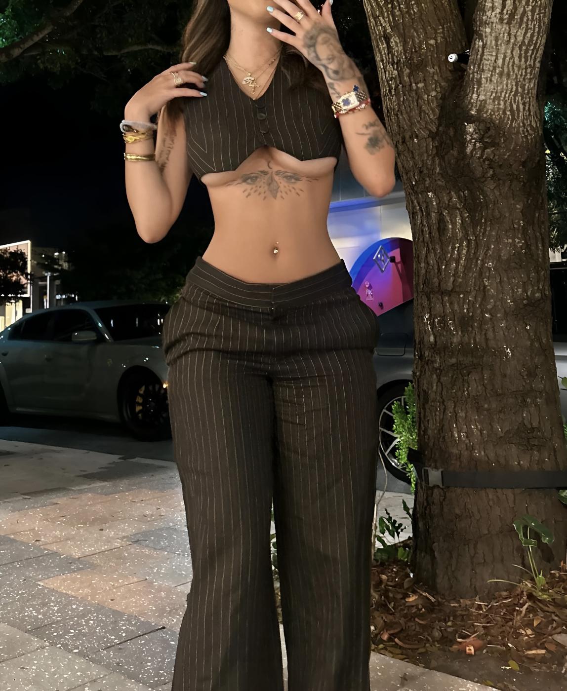 malu trevejo sexy underboob outfit onlyfans set leaked icsaay 1