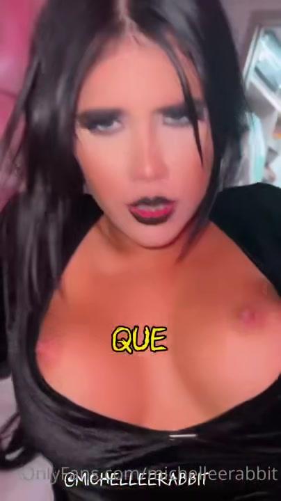 michelle rabbit nude cosplay fingering onlyfans video leaked elglol