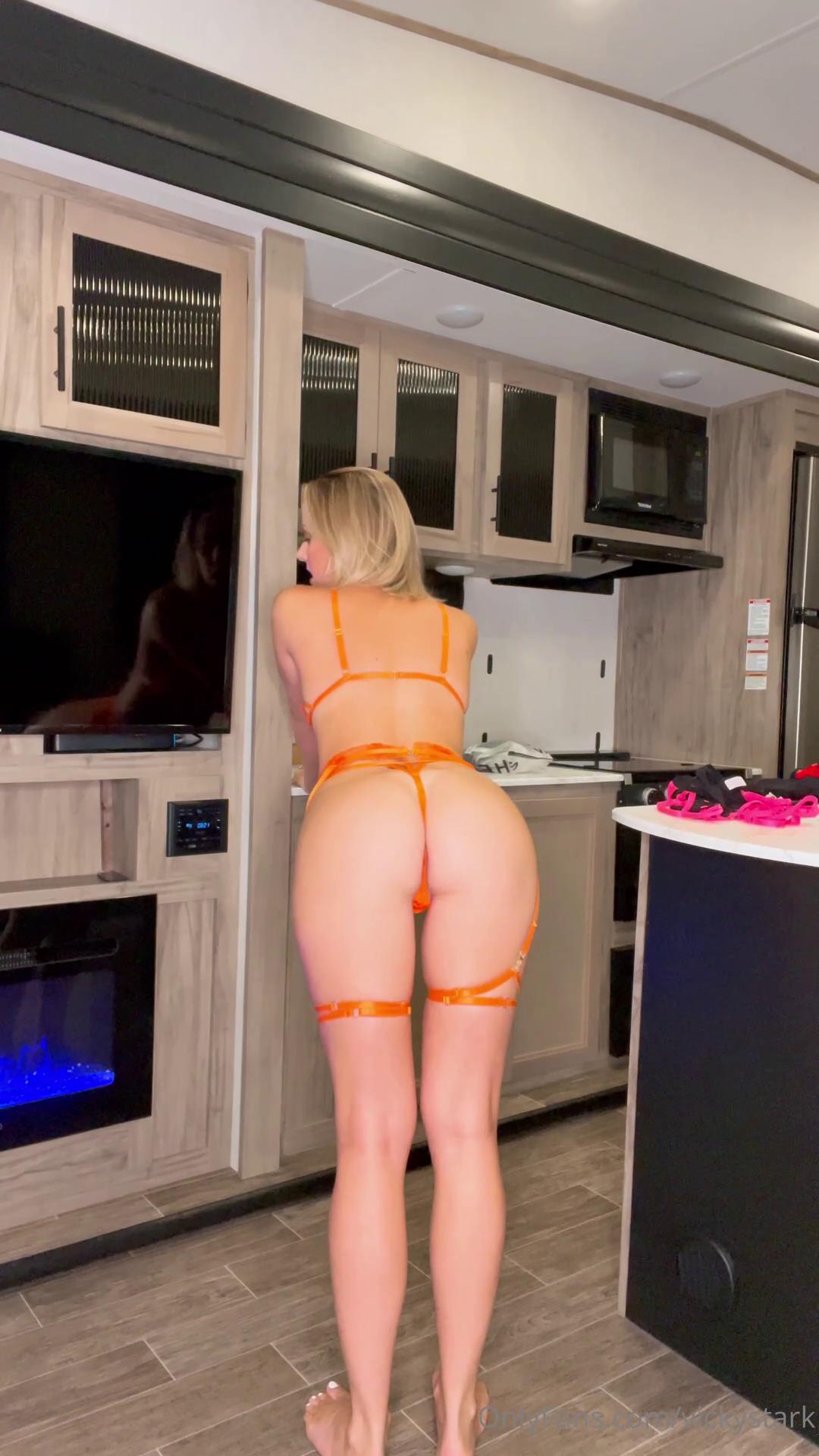 vicky stark nude garter belt lingerie onlyfans video leaked dtcbuc 1