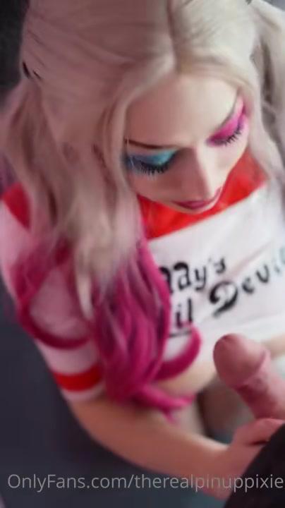 pinup pixie harley quinn cosplay onlyfans video leaked ssgqik