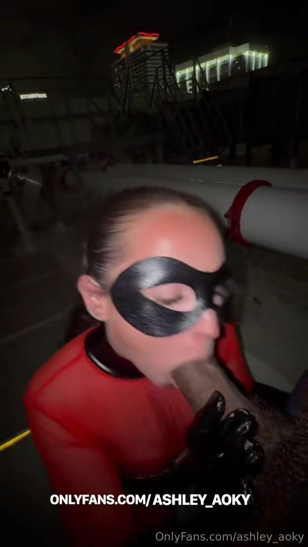 ashley aoki elastigirl cosplay blowjob onlyfans video leaked