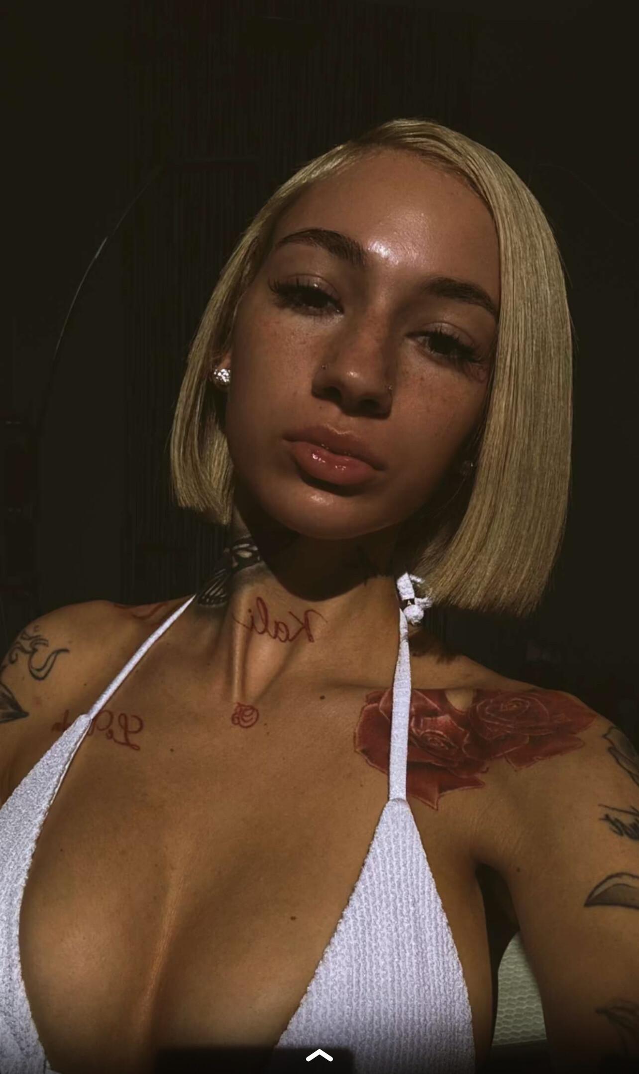 bhad bhabie sexy white bikini tease onlyfans set leaked auzvog