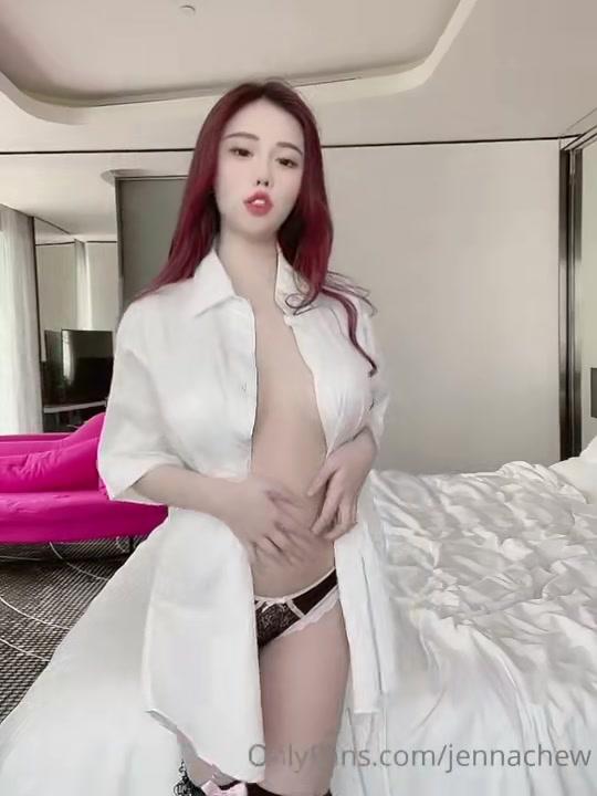 jenna chew lingerie tease onlyfans video leaked drnoyt