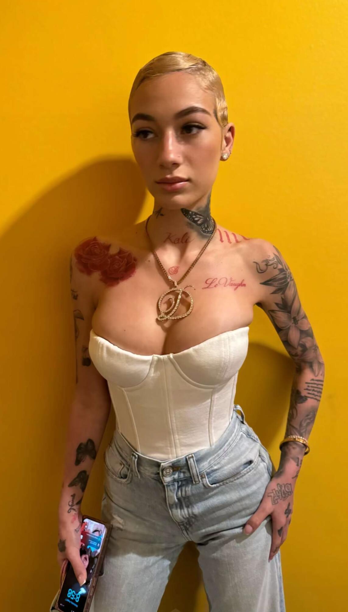 bhad bhabie sexy tight corset cleavage onlyfans set leaked ovqlgf 1