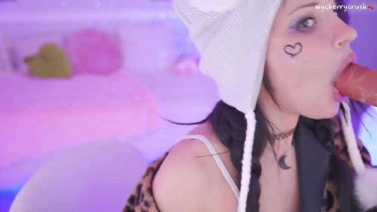 cherrycrush nude dildo blowjob tease onlyfans video leaked tjkrbp