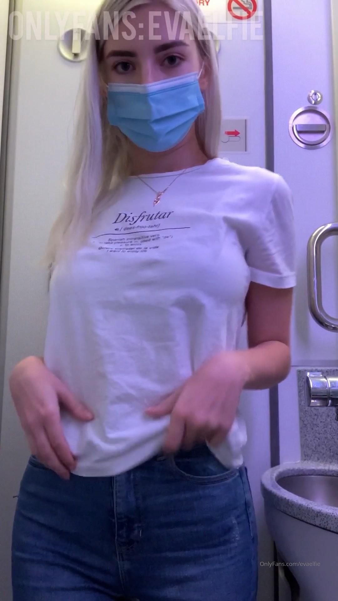 eva elfie nude airplane bathroom tease onlyfans video leaked nzguwe