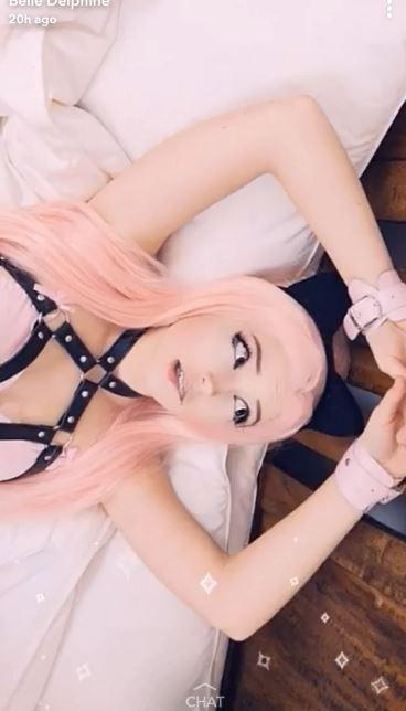 belle delphine bondage photoshoot tummgm influencersgonewild