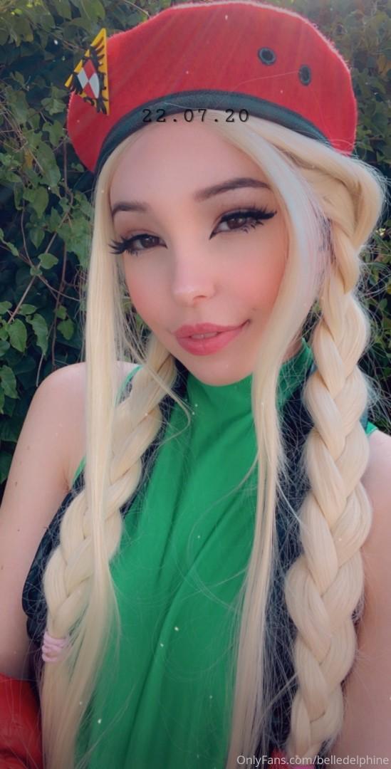 belle delphine cammy street fighter set azlgkz influencersgonewild