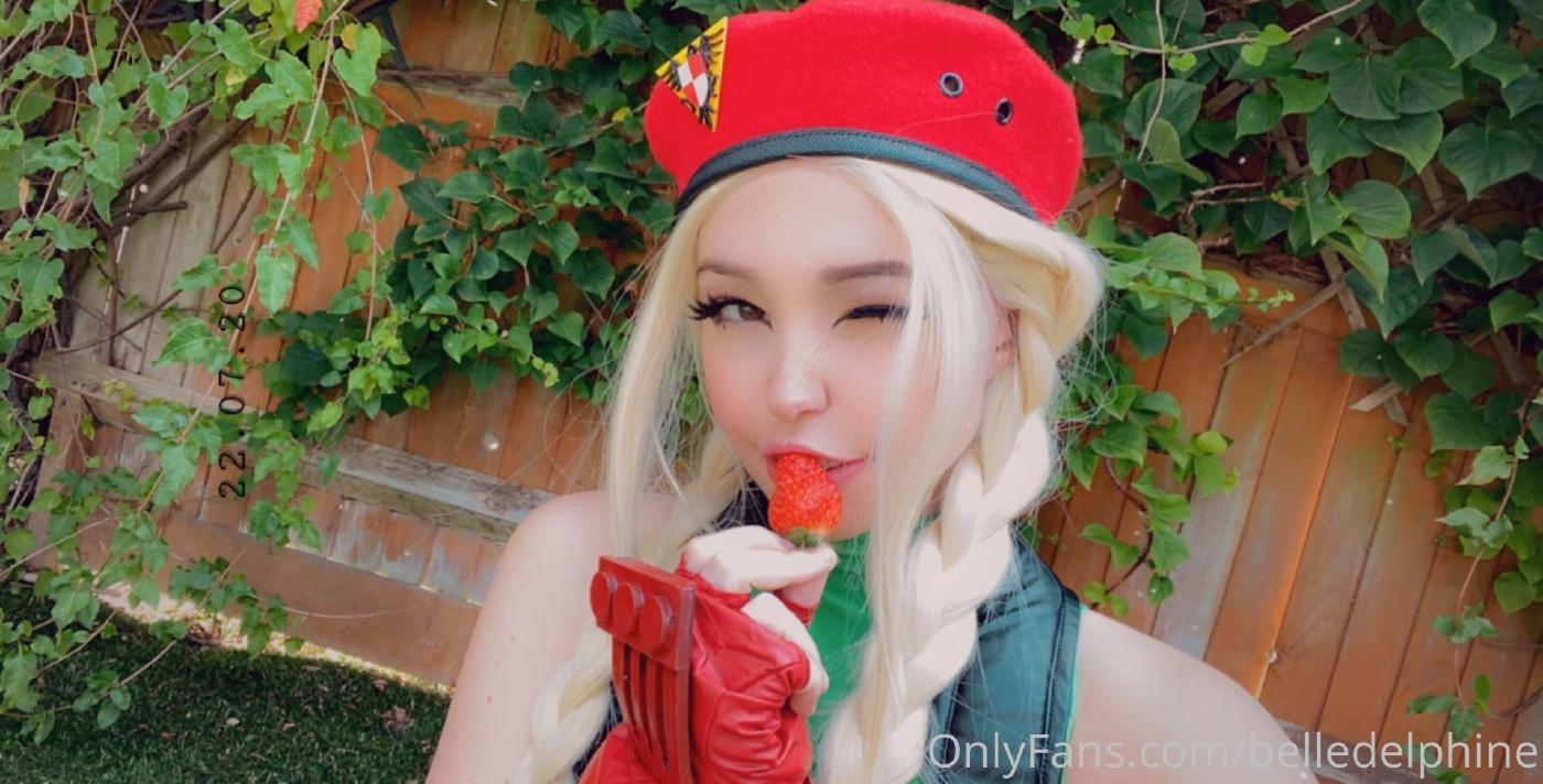 belle delphine cammy street fighter set jmetsu influencersgonewild