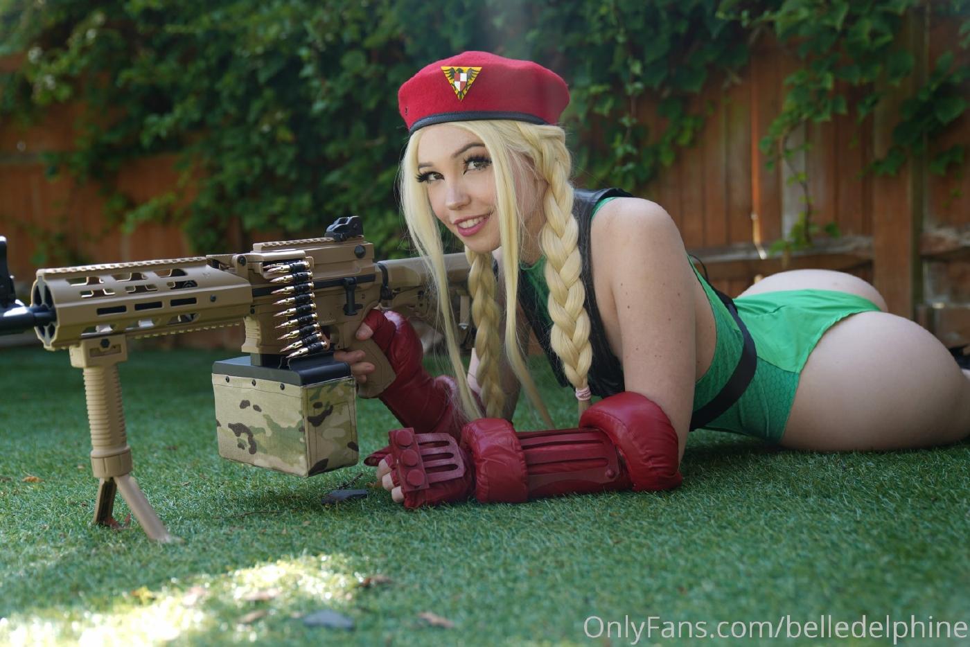 belle delphine cammy street fighter set pkkslx influencersgonewild