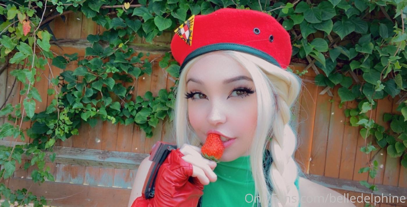 belle delphine cammy street fighter set wdghyo influencersgonewild