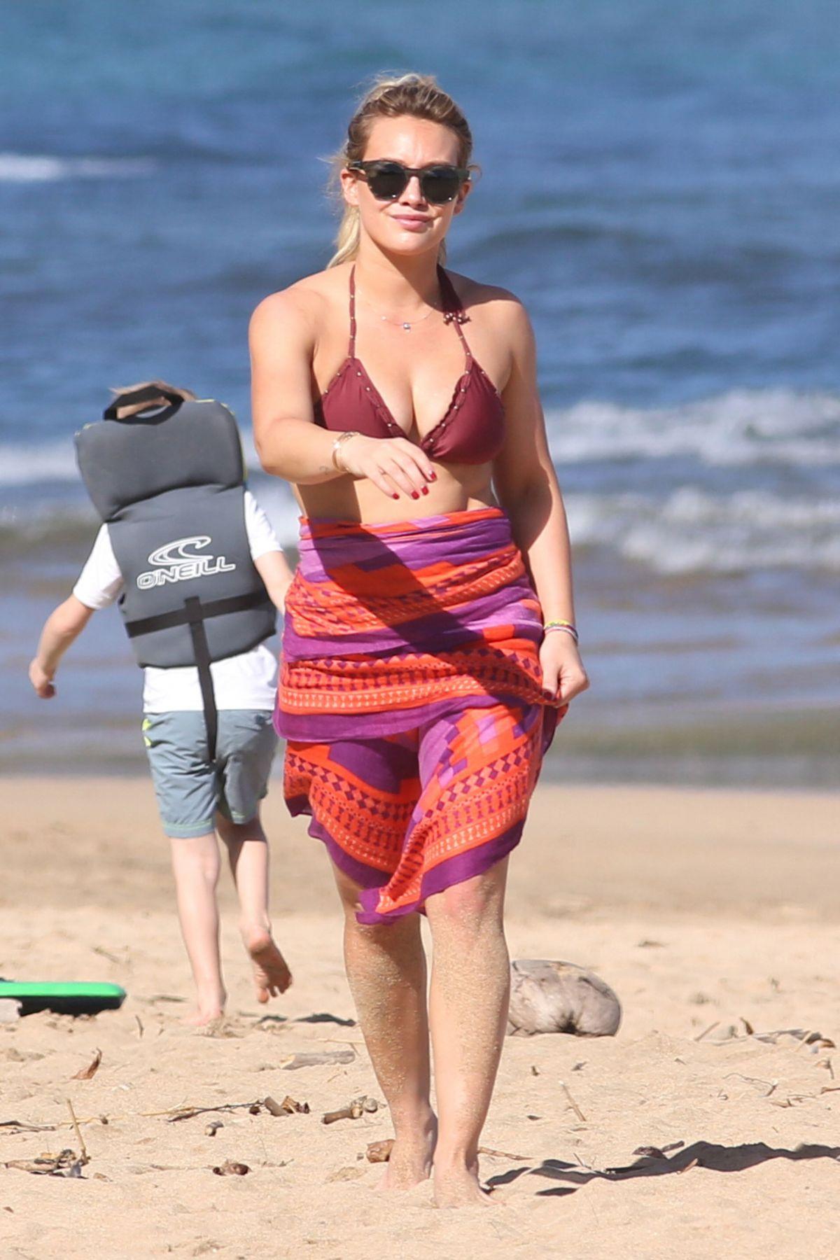 hilary duff bikini beach candid set leaked fupuph influencersgonewild