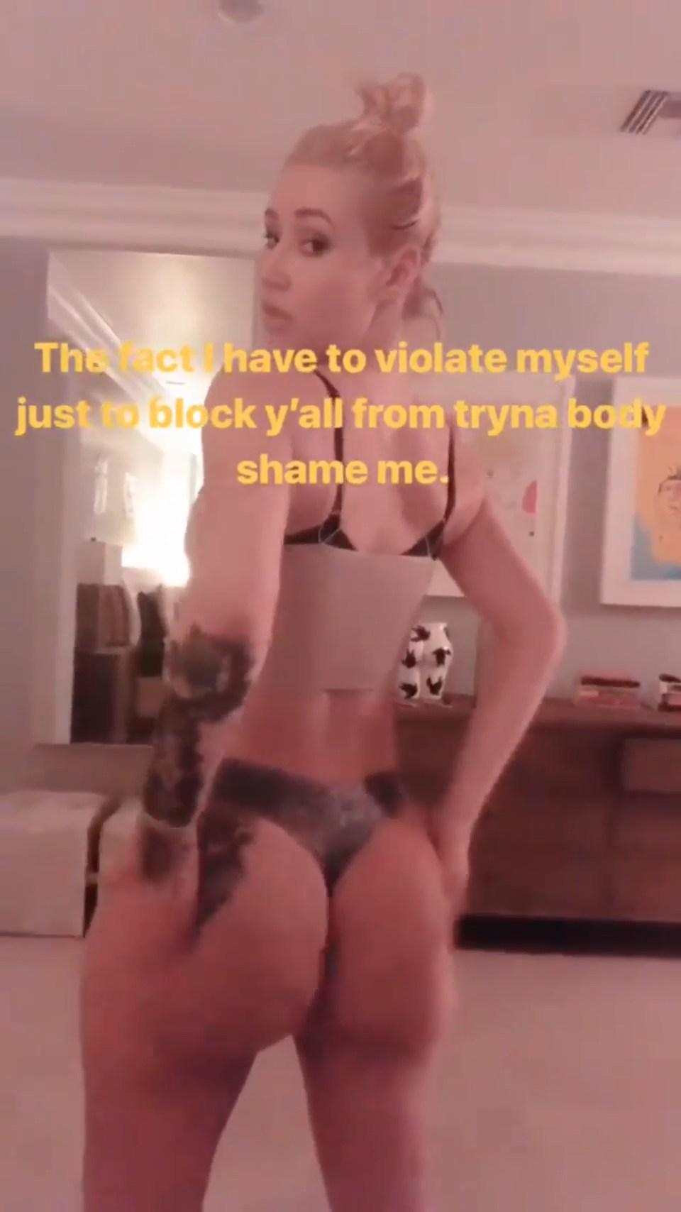 iggy azalea body shaming spanking twerk video leaked efzwsb influencersgonewild
