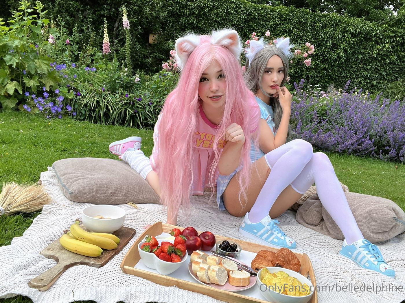 belle delphine bunny picnic collab onlyfans set leaked fnuvmi influencersgonewild