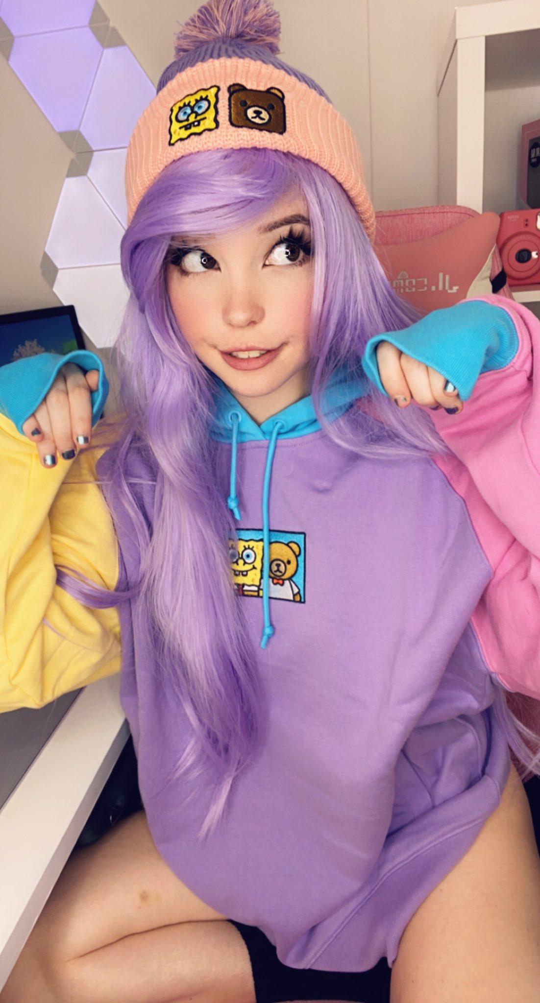 belle delphine teddy fresh sweatshirt onlyfans set hrumsm influencersgonewild