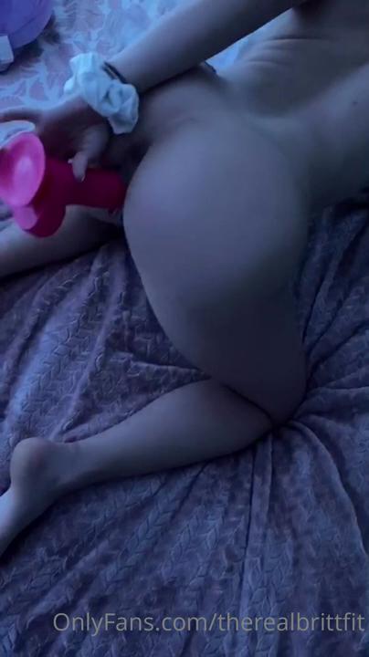 therealbrittfit10 inch dildo blowjob onlyfans video leaked zhngik influencersgonewild