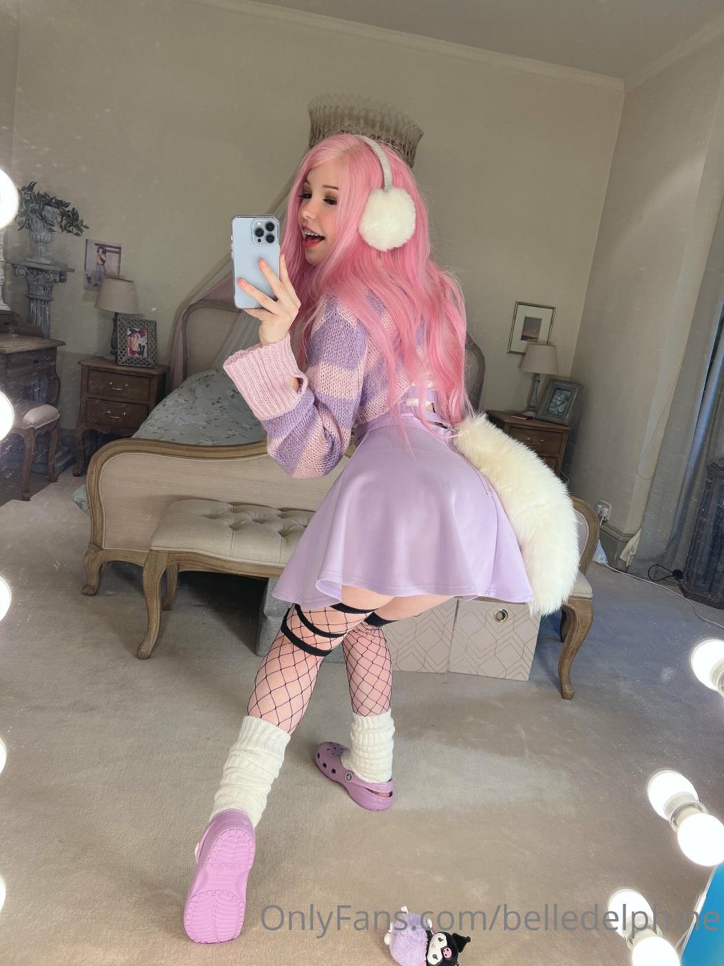 belle delphine purple crocs full onlyfans set leaked llpqlv influencersgonewild
