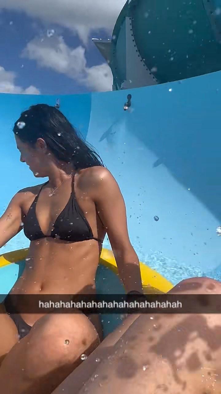 charli damelio bikini waterpark video leaked esjtcx influencersgonewild