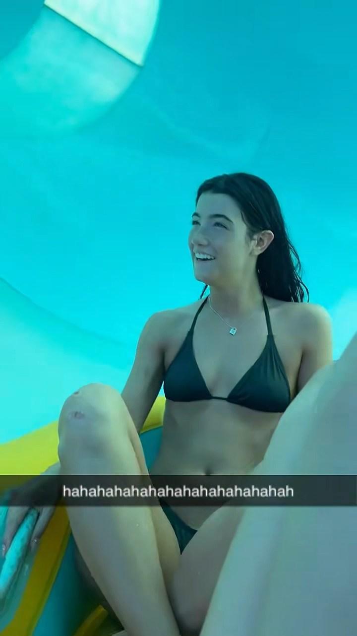 charli damelio bikini waterpark video leaked plflpo influencersgonewild