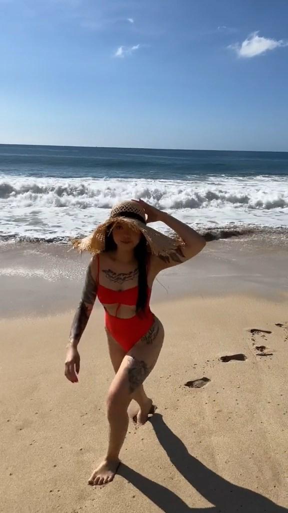 bella poarch sexy bikini beach video leaked rfhypd influencersgonewild
