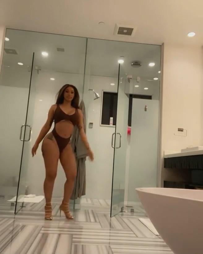 cardi b sexy one piece modeling video leaked ohndkj influencersgonewild