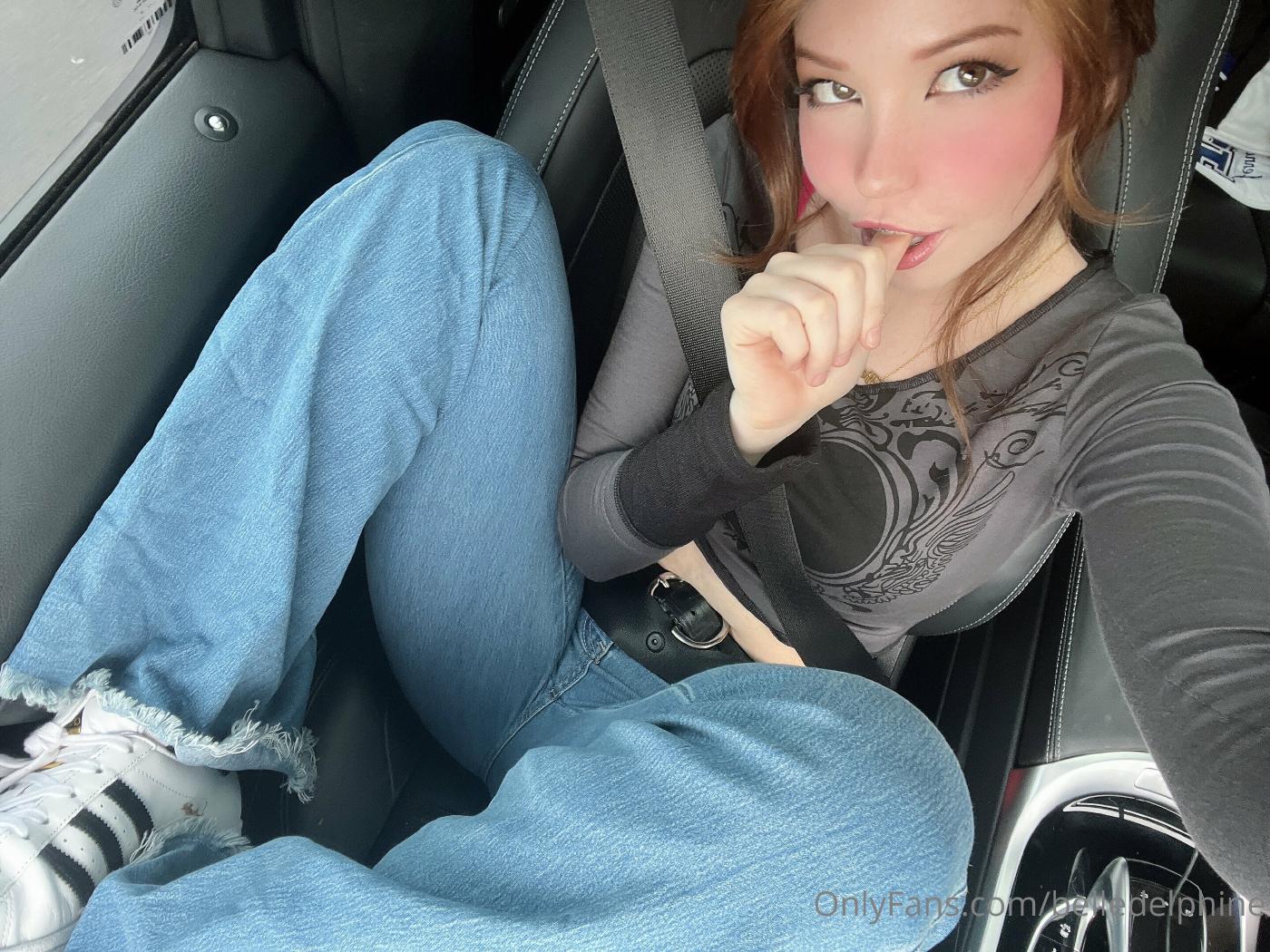 belle delphine car candid selfies onlyfans set leaked tkwmsh influencers gonewild