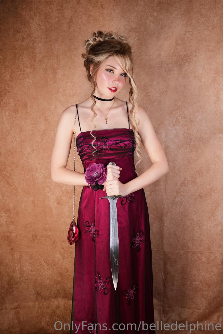 belle delphine nude prom night red dress onlyfans set leaked aimqrh influencers gonewild