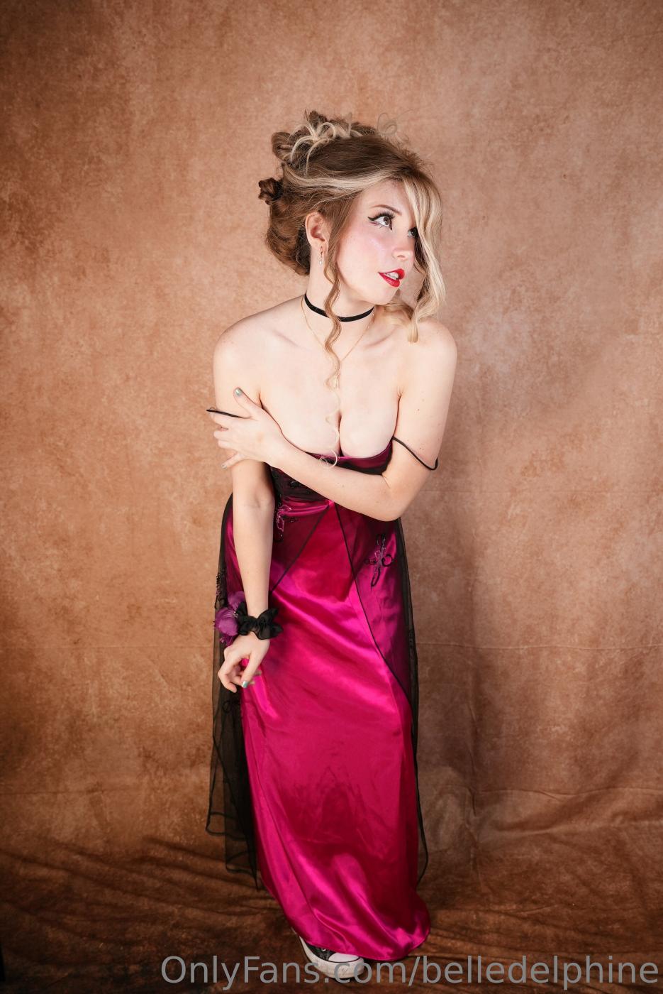 belle delphine nude prom night red dress onlyfans set leaked fvhlhw influencers gonewild