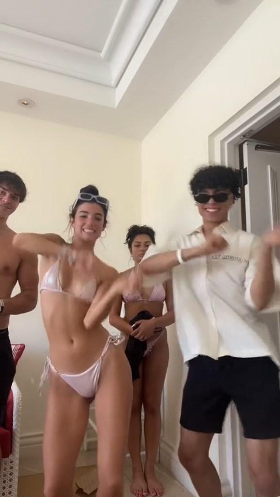 charli damelio bikini camel toe dance video leaked qbhpan influencers gonewild