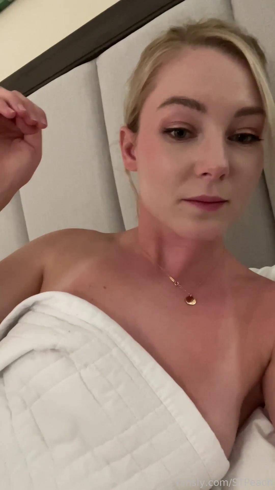 stpeach topless under the covers onlyfans video leaked uuubdy influencers gonewild
