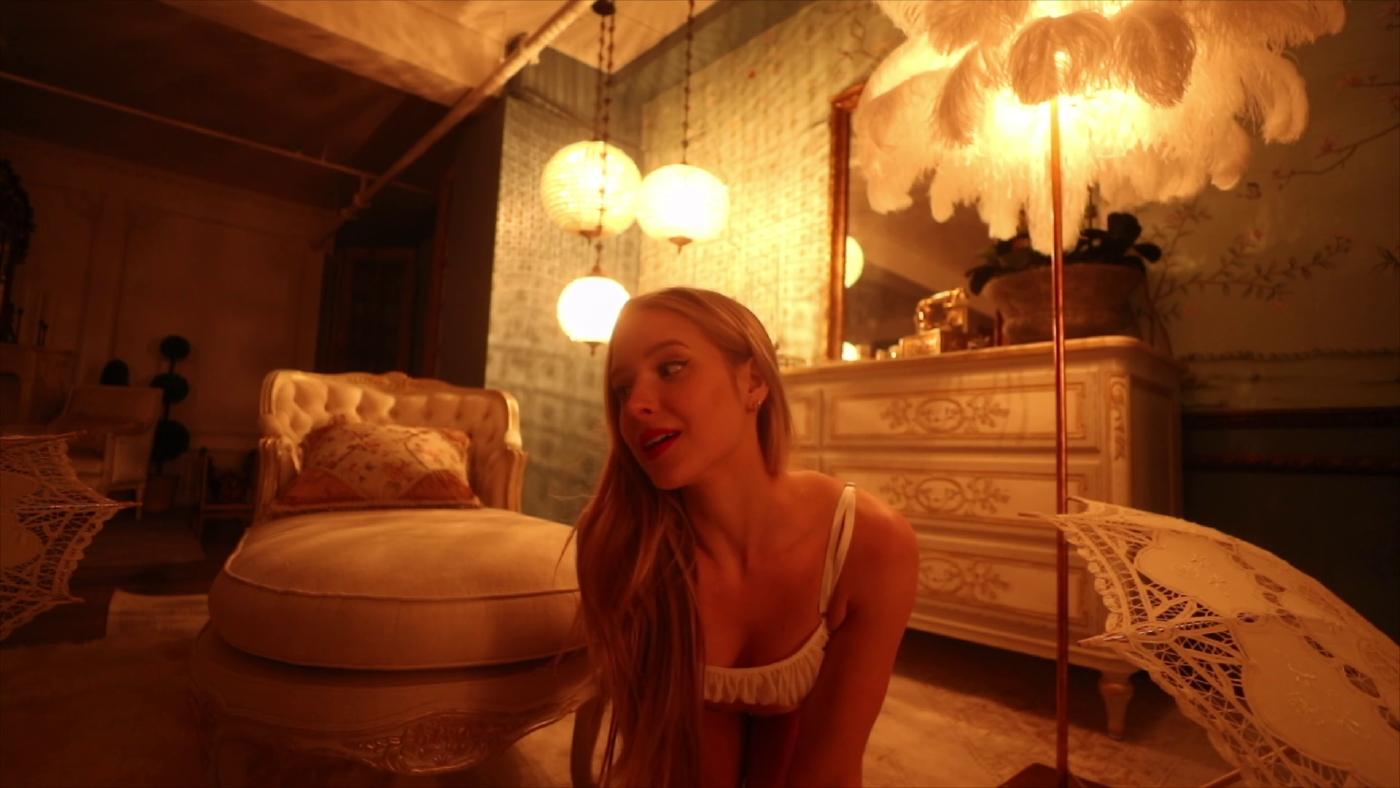 caroline zalog nighttime victorian try on haul nrifkt influencers gonewild