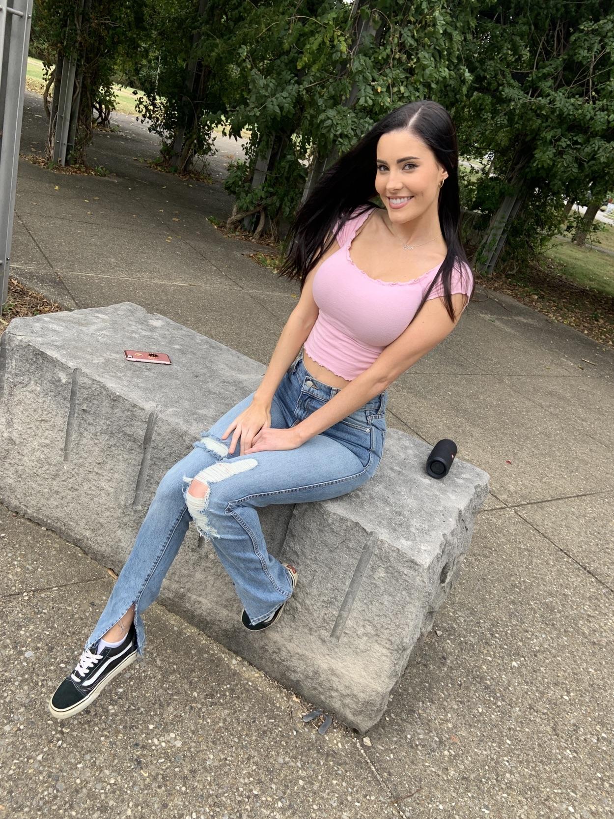 erin olash bikini denim jeans set leaked dhmdxc influencers gonewild