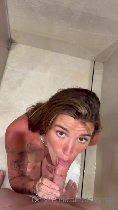 arikytsya gets railed before taking shower video leaked 18 1