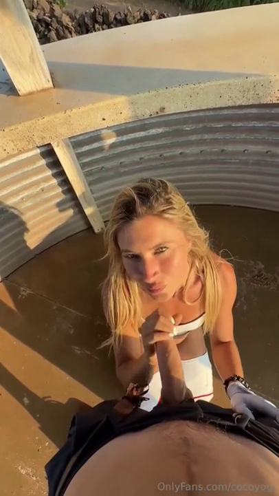 cocoyogi fucks a stranger on a golf course video leaked 48
