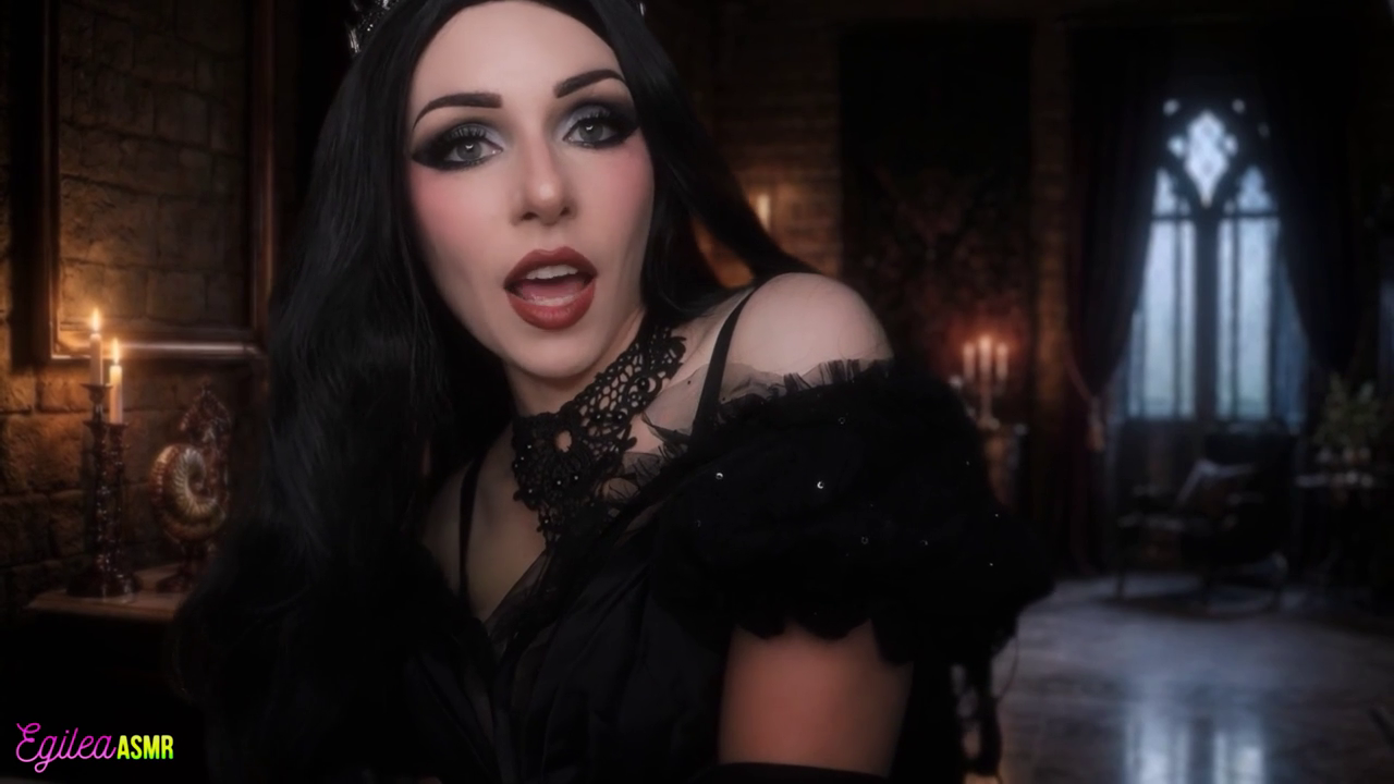 egilea asmr enemy queen wakes you with kisses video 1 1