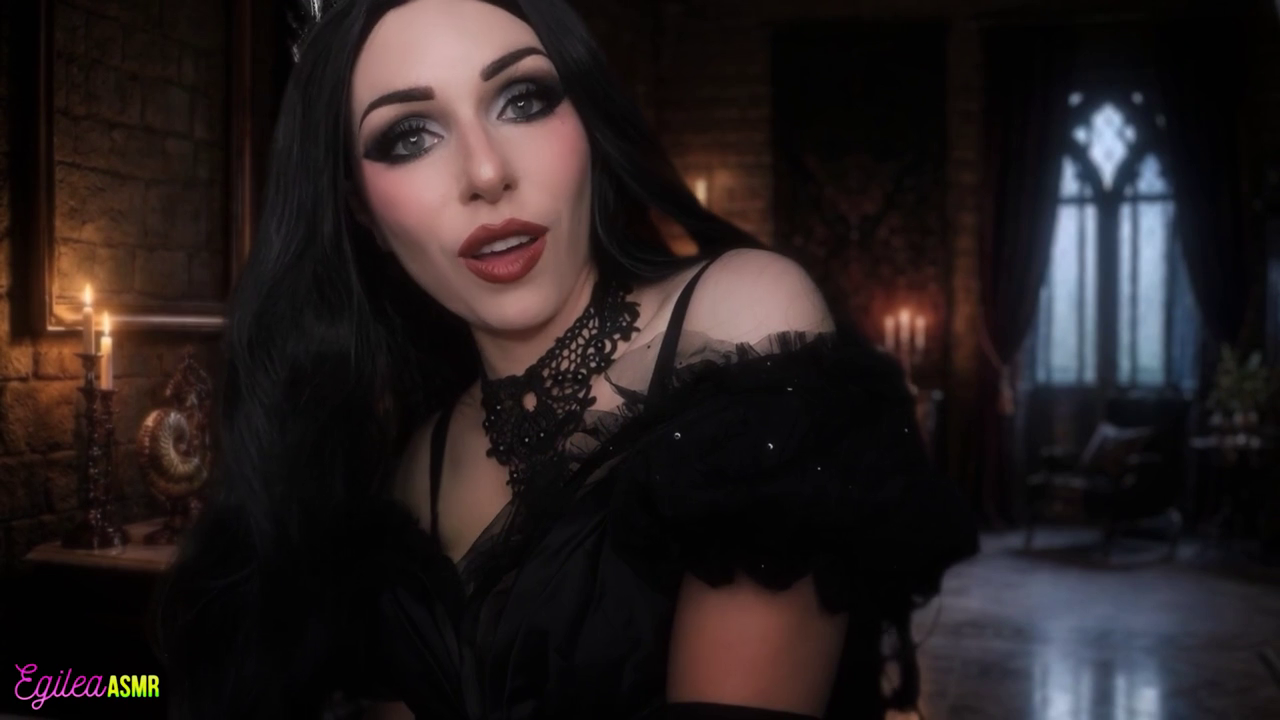 egilea asmr enemy queen wakes you with kisses video 3