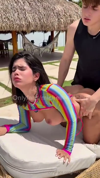 michelle rabbit caught masturbating by pool guy slammed hard 45 1