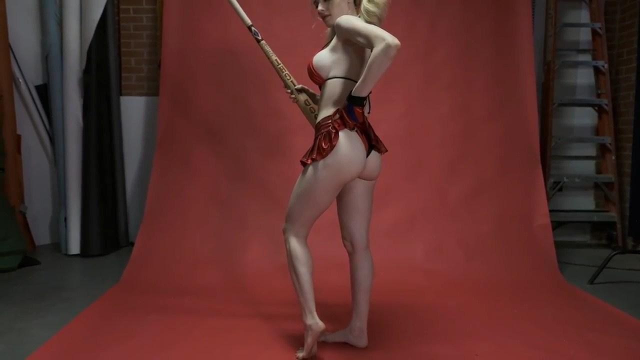 amouranth harley quinn cosplay asmr onlyfans video leaked wfjepk influencers gonewild